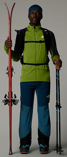 Куртка мужская The North Face Bolt Polartec Oak Green/Tnf Black - Фото 6 большая
