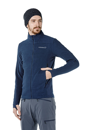 Куртка мужская Norrona Falketind Warm1 Indigo Night - Фото 4 большая