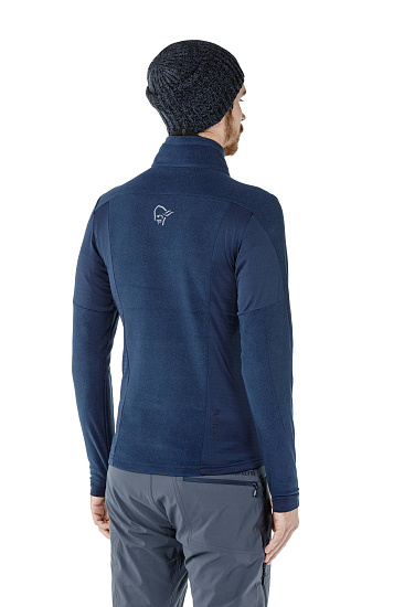 Куртка мужская Norrona Falketind Warm1 Indigo Night - Фото 3 большая