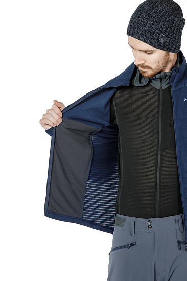 Куртка мужская Norrona Falketind Warm1 Indigo Night - Фото 2 большая