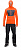 Куртка мужская Norrona Lyngen Powerstretch Pro Zip Hoodie Scarlett Ibis - Фото 3 малая