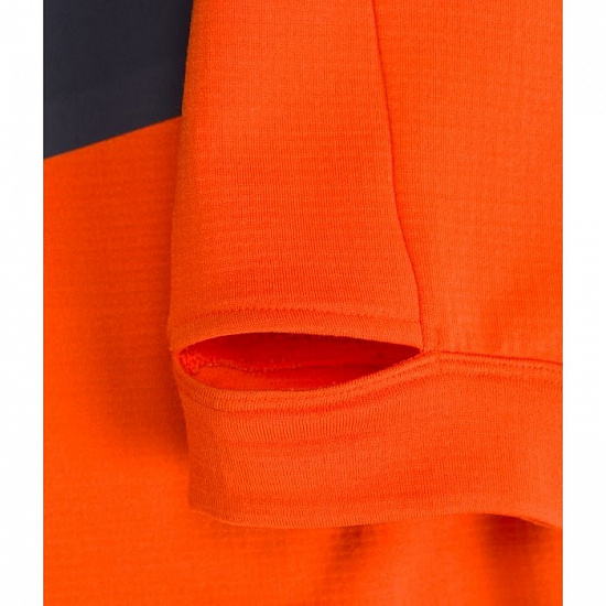 Куртка мужская Norrona Lyngen Powerstretch Pro Zip Hoodie Scarlett Ibis - Фото 5 большая