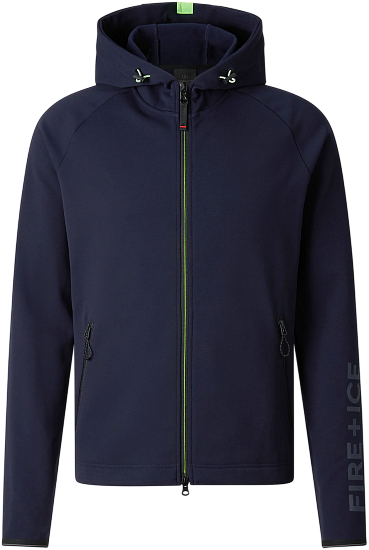 Куртка флисовая мужская Bogner Fire+Ice Glenn Deepest Navy - Фото 1 большая
