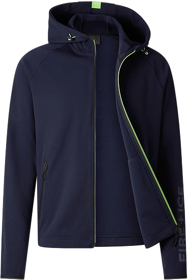 Куртка флисовая мужская Bogner Fire+Ice Glenn Deepest Navy - Фото 3 большая