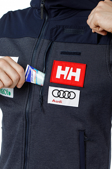 Куртка мужская Helly Hansen Vanern Midlayer Can Navy - Фото 2 большая