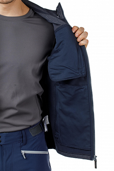 Куртка мужская Helly Hansen Vanern Midlayer Can Navy - Фото 3 большая