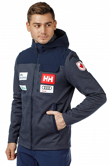Куртка мужская Helly Hansen Vanern Midlayer Can Navy - Фото 5 большая