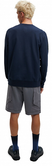 Толстовка мужская On Crew Neck Navy - Фото 3 большая