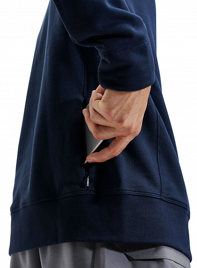 Толстовка мужская On Crew Neck Navy - Фото 5 большая
