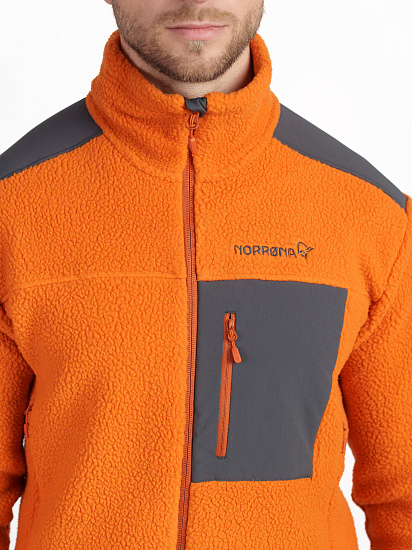 Куртка мужская Norrona Trollveggen Warm 3 Gold Flame - Фото 6 большая