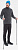 Куртка мужская The North Face 100 Glacier Full Zip Tnf Dark Grey Heather - Фото 5 малая