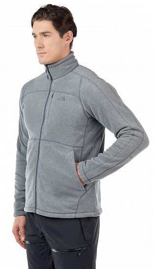 Куртка мужская The North Face 200 Shadow Full Zip Tnf Medium Grey Heather - Фото 6 большая
