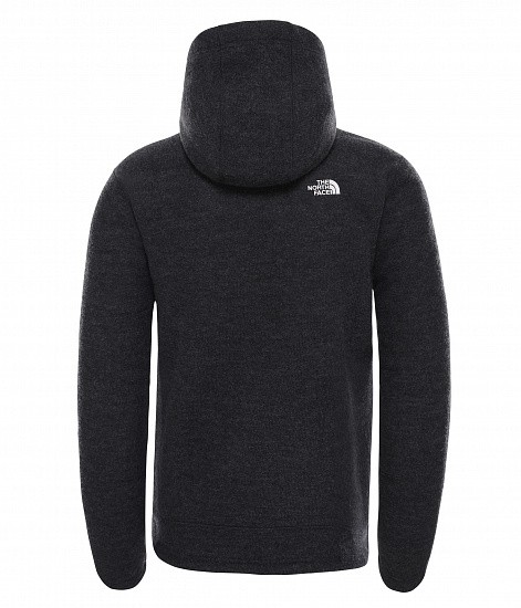 Куртка мужская The North Face Zermatt Full Zip Hoodie Tnf Black Heather - Фото 2 большая