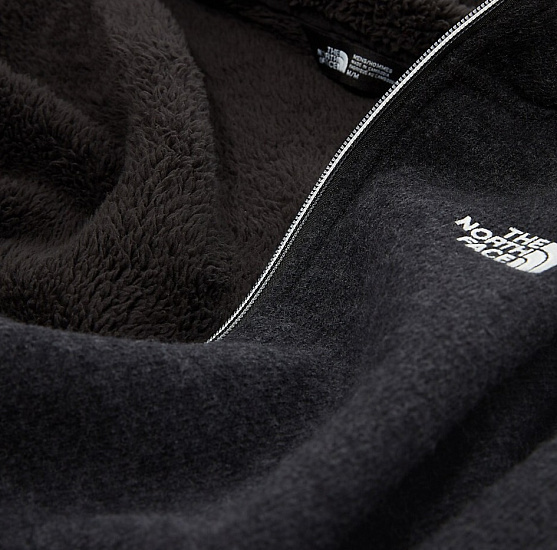 Куртка мужская The North Face Zermatt Full Zip Hoodie Tnf Black Heather - Фото 8 большая