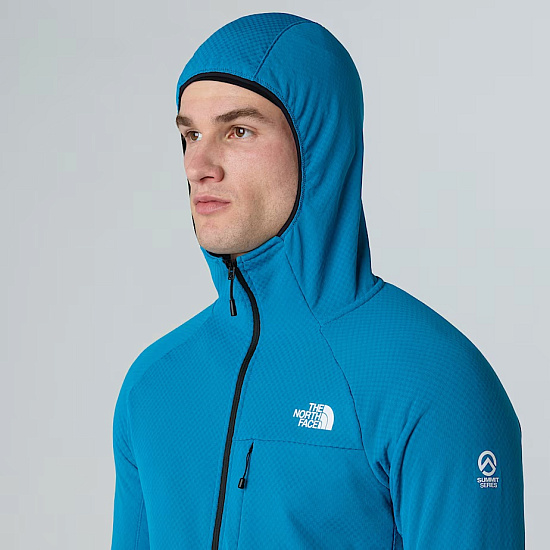 Куртка мужская The North Face Summit Futurefleece Full Zip Hoodie Dusk Blue - Фото 5 большая