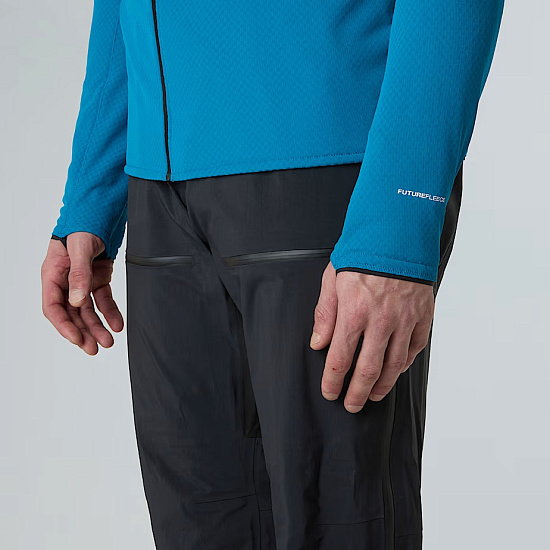 Куртка мужская The North Face Summit Futurefleece Full Zip Hoodie Dusk Blue - Фото 6 большая