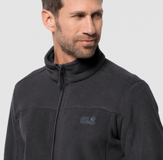 Куртка мужская Jack Wolfskin Moonshine Altis Black - Фото 4 большая