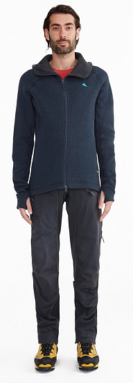 Куртка мужская Klattermusen Balder Hoodie Storm Blue - Фото 5 большая