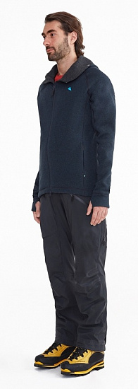 Куртка мужская Klattermusen Balder Hoodie Storm Blue - Фото 6 большая