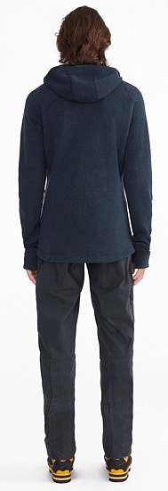 Куртка мужская Klattermusen Balder Hoodie Storm Blue - Фото 7 большая