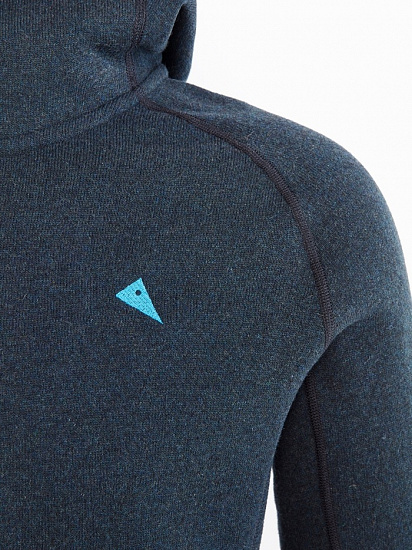Куртка мужская Klattermusen Balder Hoodie Storm Blue - Фото 11 большая