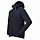 Куртка мужская Bergans Hareid Fleece Hood Dk Navy Mel - Фото 2 малая