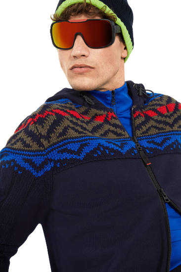 Куртка мужская Bogner Fire+Ice Seven Deepest Navy - Фото 5 большая