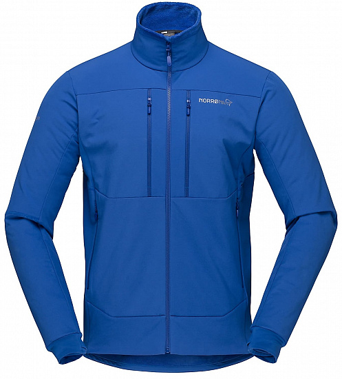 Куртка мужская Norrona Trollveggen Hiloflex200 Olympian Blue - Фото 1 большая