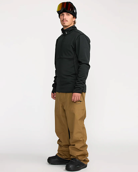 Лонгслив мужской Volcom Gridlock Black - Фото 5 большая