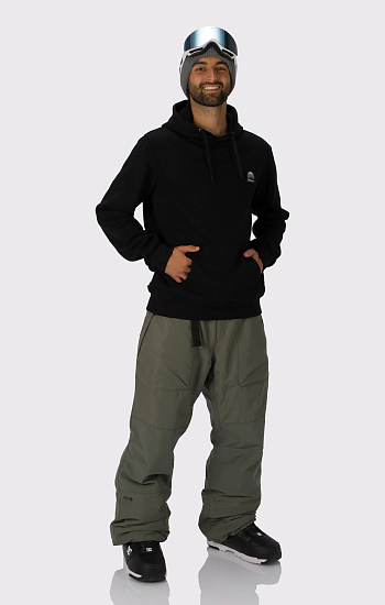 Худи мужское Rehall Kick-R Black - Фото 6 большая