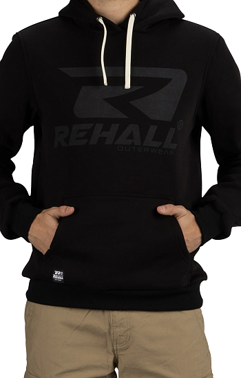 Худи мужское Rehall Kick-R Black - Фото 6 большая