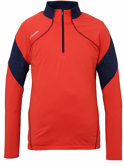 Пулон мужской Phenix Alto 1/2 Zip Tee FLRD - Фото 1 большая