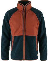 Куртка мужская Fjallraven Vardag Pile Navy/Autumn Leaf