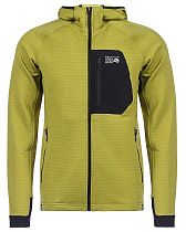 Куртка мужская Mountain Hardwear Polartec Power Grid Full Zip Moon Moss/Black