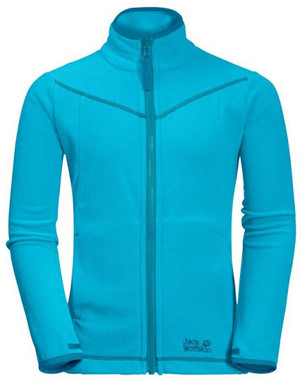 Куртка детская Jack Wolfskin Sandpiper Atoll Blue - Фото 1 большая