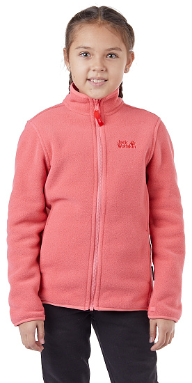 Куртка детская Jack Wolfskin Baksmalla Coral Pink - Фото 3 большая