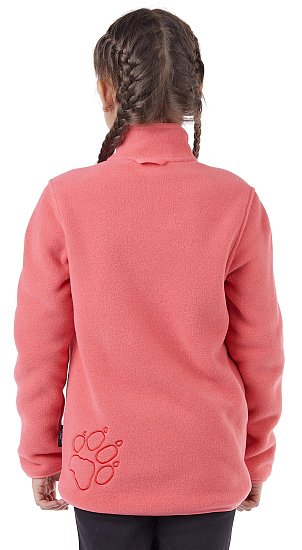 Куртка детская Jack Wolfskin Baksmalla Coral Pink - Фото 5 большая