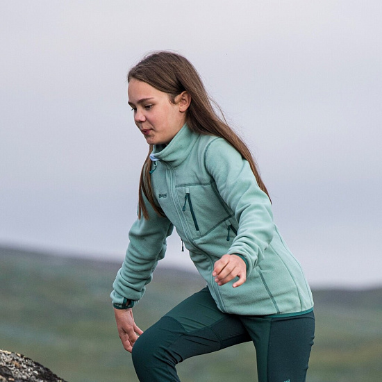 Куртка детская Bergans Runde Misty Forest - Фото 4 большая