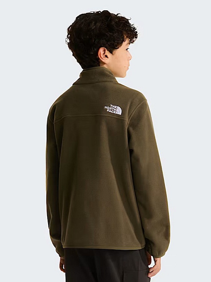 Куртка детская The North Face Glacier Full Zip Zip-in New Taupe Green - Фото 6 большая