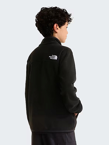 Куртка детская The North Face Glacier Full Zip Zip-in Tnf Black - Фото 6 большая