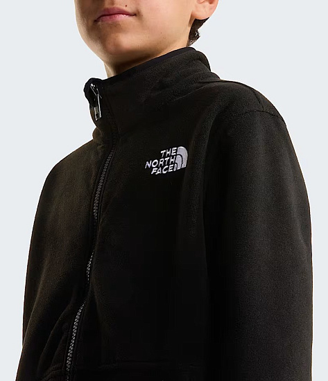 Куртка детская The North Face Glacier Full Zip Zip-in Tnf Black - Фото 7 большая
