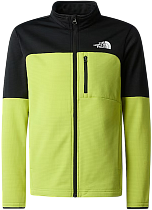 Куртка детская The North Face Hike Full Zip Midlayer Tnf Black/Fizz Lime