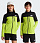 Куртка детская The North Face Hike Full Zip Midlayer Tnf Black/Fizz Lime - Фото 3 малая