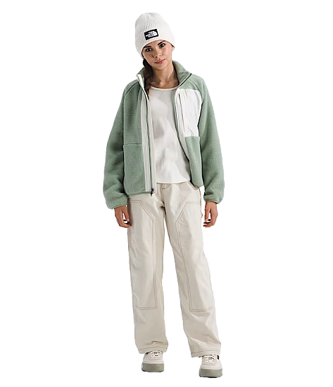 Куртка детская The North Face Yumiori Fz Slate Moss/White Dune - Фото 5 большая