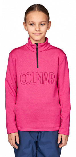 Куртка детская Colmar Facetime Half zip Framboise - Фото 1 большая