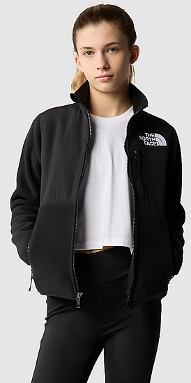 Куртка детская The North Face Teen Denali Tnf Black - Фото 4 большая