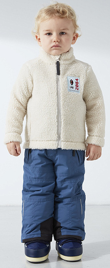 Толстовка детская Poivre Blanc 1510-BBBY/A Teddy Offwhite - Фото 7 большая