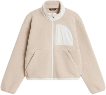 Куртка флисовая детская The North Face Yumiori Off-Peak FZ Timeless Taupe/White Dune
