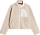 Куртка флисовая детская The North Face Yumiori Off-Peak FZ Timeless Taupe/White Dune - Фото 1 малая