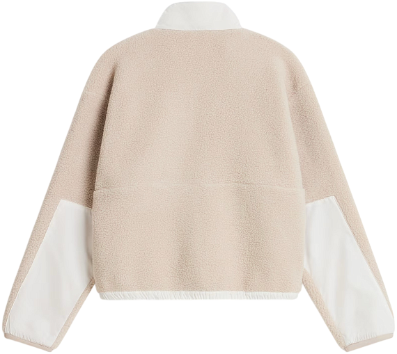 Куртка флисовая детская The North Face Yumiori Off-Peak FZ Timeless Taupe/White Dune - Фото 2 большая